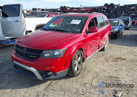 2017 Dodge Journey Crossroad Plus z USA, uszkodzony, nr VIN 3C4PDCGB6HT560387